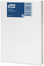 Пакеты полиэтиленовые гигиенические Tork 2л, белый, B5, 25шт/упак