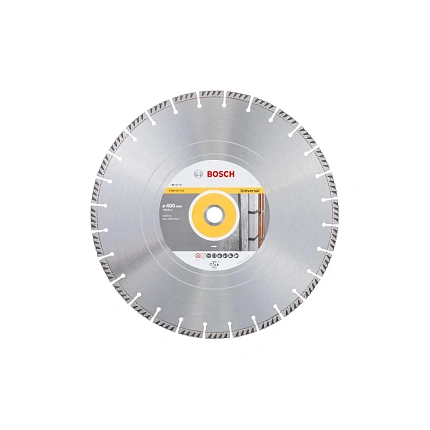 Алмазный круг 400х25.4 мм универс. сегмент. Turbo STANDARD FOR UNIVERSAL BOSCH ( сухая/мокрая резка)