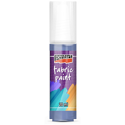 Краски д/текстиля "Pentart Fabric paint" черничный, 20 мл, банка
