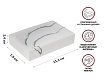 Мыльница MARBLE, белая, PERFECTO LINEA