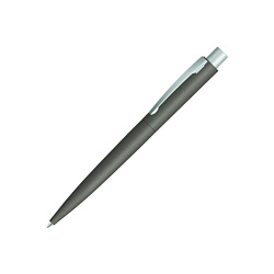 Ручка шарик/автомат "Lumos Stone" 1,0 мм, метал., коричневый/серебристый, стерж. синий