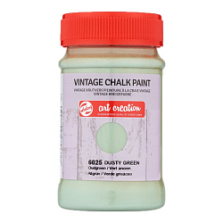 краски декоративные "VINTAGE CHALK PAINT" 6025 грязно-зеленый 100 мл.