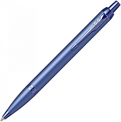 Ручка шарик/автомат "IM Monochrome K328 Blue PVD" 1 мм, метал., подарочн. упак., синий, стерж. синий