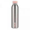 Бутылка термическая 591 мл. "Silver series" Milan метал., серый/розовый