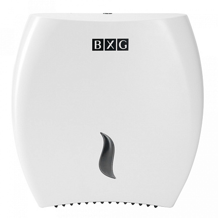 Диспенсер BXG-PD-8002 д/туалетной бумаги в средних и больших рулонах, пластик, цв.белый