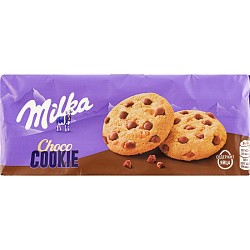 Печенье "Milka" 126 гр., с кусочками молочного шоколада 