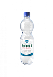 Вода питьевая "Боровая" негазир., 0,5 л., пласт. бутылка