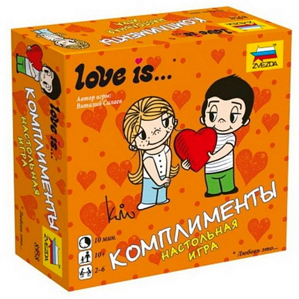 Игра настольная "Love is Комплименты"