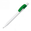 Ручка шарик/автомат "Pixel PX B" 1,0 мм, пласт., белый/зеленый, стерж. синий
