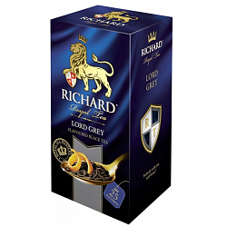 Чай "Richard" 25 пак*1,5 гр., черный, Lord Grey