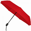 Зонт складной автомат. 98 см, ручка пласт. "LGF-403" ветрозащитный, 3-х секционный, в чехле, розовый