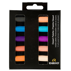 Пастель мягкая "Rembrandt Half Pastel" набор, 10 цв., ассорти