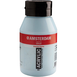 Краски акриловые "Amsterdam" 551 небесно-голубой светлый, 1000 мл., банка