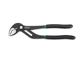 Плоскогубцы 250мм (10"")  переставные с кнопкой TOPTUL