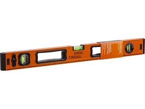 Уровень 800мм магнитный STARTUL STANDART (ST2530-080M) (угл 90° 180° 45°, 1 поворотный глазок, фрезерованная поверхность, заглушки TPR)