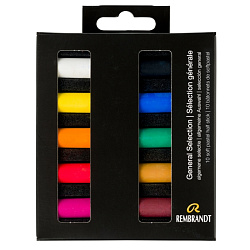 Пастель мягкая "Rembrandt Half Pastel" набор базовый, 10 цв.