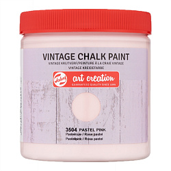 Краски декоративные "VINTAGE CHALK PAINT" 3504 пастельный розовый 250 мл.