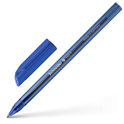 Ручка шарик. "Vizz F" 0,8мм., пласт., синий, стерж. синий