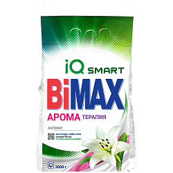 Порошок для машинной стирки BiMax "Ароматерапия Automat", 3кг 995-1/1030-1/1030-1АХ/1065-1АХ