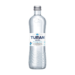 Вода питьевая "Тuran" негазир., 0,5 л., стекл. бутылка