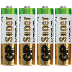 Батарейка GP Super AA (LR06) 15A алкалиновая, SB4 GP 15ARS-2SB4