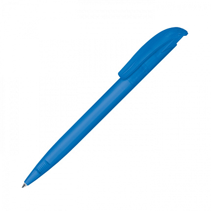 Ручка шарик/автомат "Challenger Frosted" 1,0 мм, пласт., прозр., стерж. синий