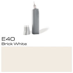 Чернила для заправки маркеров "Copic" E-40, кирпичный белый