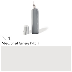 Чернила для заправки маркеров "Copic" N-1, нейтральный серый №1