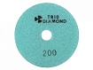 Алмазный гибкий шлифкруг ""Черепашка"" 100 № 200 (мокрая шл.) (Trio-Diamond)