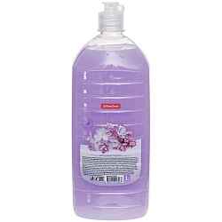 Мыло-крем жидкое OfficeClean "Цветущая сирень", флип-топ, 1л,281960