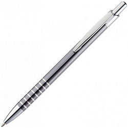 Ручка шарик/автомат "Itabela" 0,5 мм, метал., серый/серебристый, стерж. синий