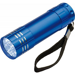 Фонарик LED "Montargis" метал., упак., синий