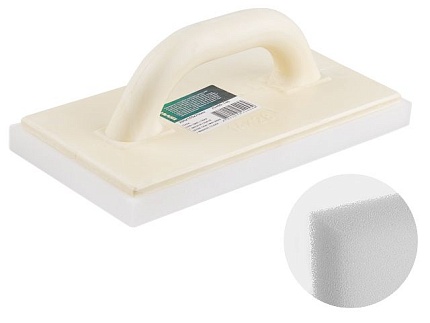 Терка пластм. с мягкой губкой 280х140х20мм ВОЛАТ