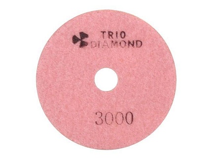 Алмазный гибкий шлифкруг ""Черепашка"" 100 № 3000 (мокрая шл.) (Trio-Diamond)
