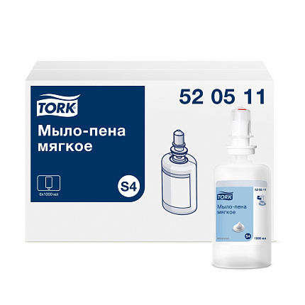 Мыло-пена TORK Advanced 1л, мягкое, S4