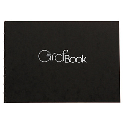 Скетчбук "Graf Book 360" 19*25, 100 г/м2, 100л., шитый
