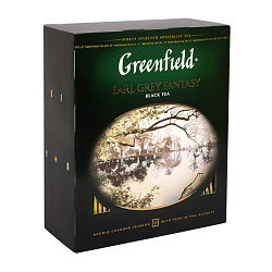 Чай "Greenfield" 100 пак*2 гр., черный, Earl Grey Fantasy