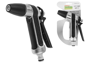 Пистолет-распылитель металл. рег. STARTUL GARDEN (ST6017-04) (SILVER LINE)