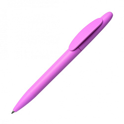 Ручка шарик/автомат "Icon MATT" 1,0 мм, пласт., матов., св.-розовый, стерж. синий