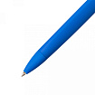 Ручка шарик/автомат "Trinity K Transparent Gum" 1,0 мм, пласт., софт., синий, стерж. синий