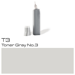 Чернила для заправки маркеров "Copic" T-3, серый №3