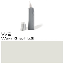 Чернила для заправки маркеров "Copic" W-2, теплый серый №2