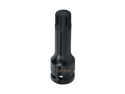 Головка ударн. 1/2"" 77мм SPLINE M16 TOPTUL