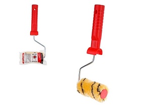 Валик ""POLYACRYL"" 30-100мм с ручкой 6мм STARTUL MASTER (ворс 12 мм, покраска стен и фасадов, полиакрил)