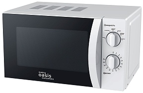 электропечь СВЧ Oasis MW-70MWP, белый/черный