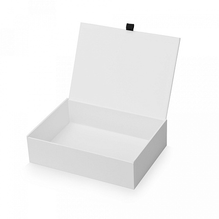 Коробка подарочная "White S" 20,04*14*5,1 см, МДФ, белый