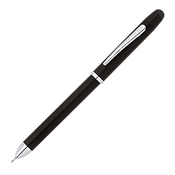 Ручка многофункц. "TECH3" метал., подарочн. упак., 3 функц., черный