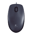 комп. мышь M 90 (провод., оптич., USB) Black Logitech