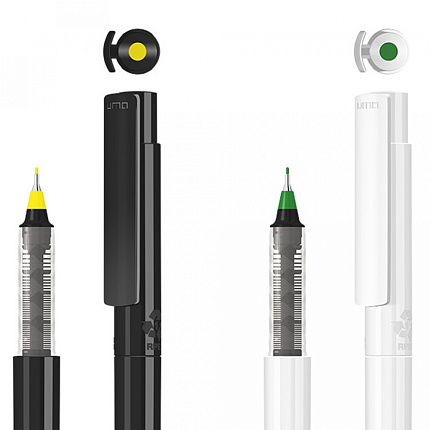 Ручка капиллярная "Recycled Pet Pen Pro FL" 0,4 мм, черный, стерж. черный