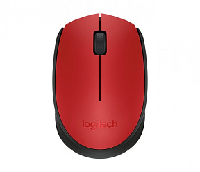 комп. мышь M171 (беспровод.оптич., USB) Red Logitech